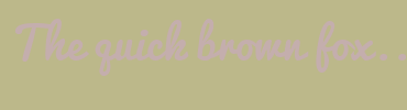 Image with Font Color C4AEAD and Background Color BCB88A